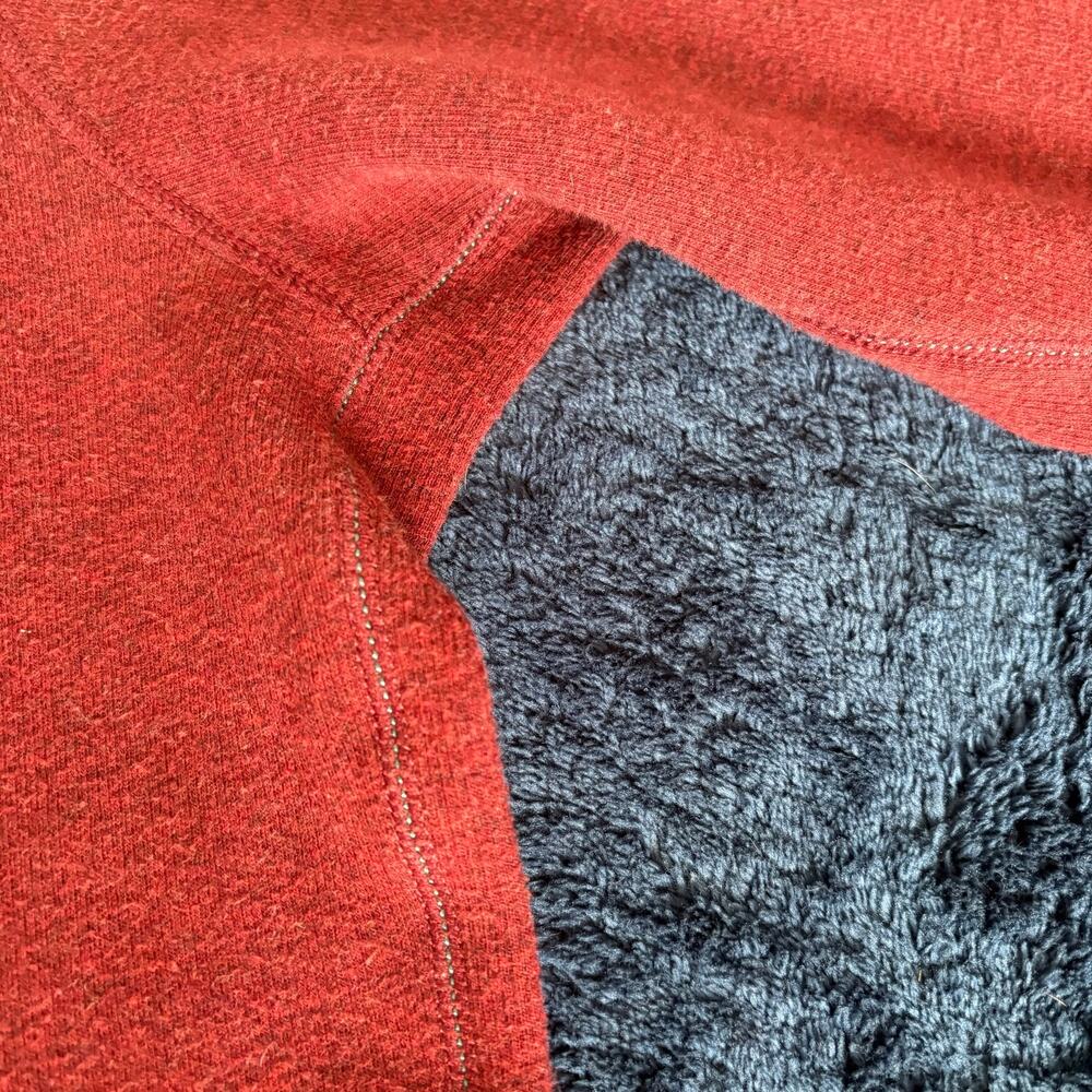 Tommy Bahama Reversible Quarter Zip Pullover Burgundy Gray Marlin Sweater XL/XXL - Picture 11 of 16